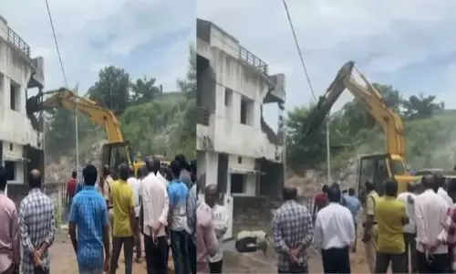 Hydra: చిత్రపురి కాలనీలో హైడ్రా దూకుడు