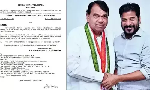 BREAKING: రాష్ట్ర ప్రభుత్వం సంచలన నిర్ణయం.. పోచారం శ్రీనివాస్‌రెడ్డికి కేబినెట్ హోదా