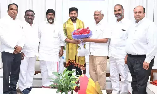 MLCs : సీఎం రేవంత్‌‌‌తో నూతన ఎమ్మెల్సీలు భేటీ.. ఫోటోలు వైరల్‌