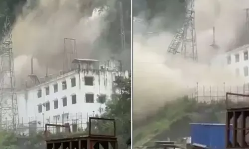 Sikkim: సిక్కింలో కొండచరియలు విరిగిపడి నేలమట్టమైన పవర్ స్టేషన్