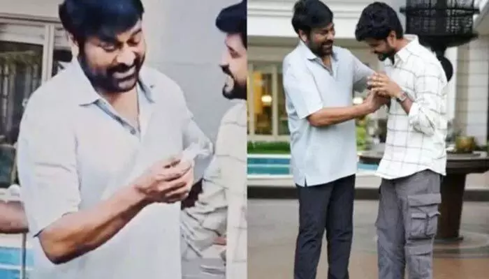 Chiranjeevi: చిరంజీవిపై చెయ్యి వేసిన యంగ్ హీరో.. తర్వాత జరిగింది చూసి అందరూ షాక్! Chiranjeevi: చిరంజీవిపై చెయ్యి వేసిన యంగ్ హీరో.. తర్వాత జరిగింది చూసి అందరూ షాక్!