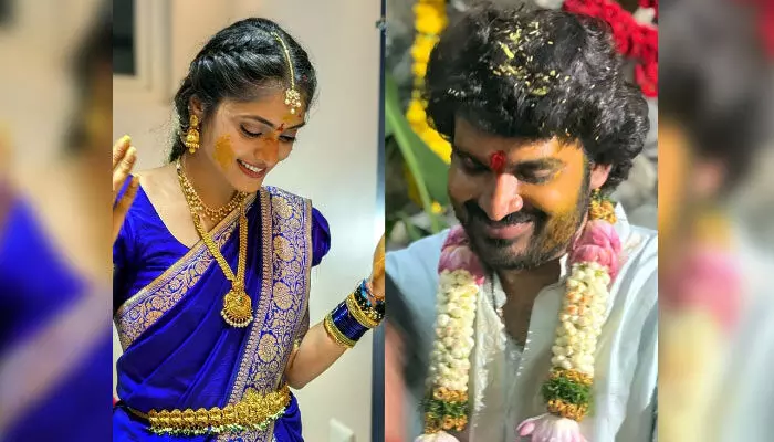 Kiran Abbavaram and secret Gorakh: మొదలైన పెళ్లి సందడి.. ఫొటోస్ షేర్ చేసిన హీరోకు కాబోయే వైఫ్ Kiran Abbavaram and secret Gorakh: మొదలైన పెళ్లి సందడి.. ఫొటోస్ షేర్ చేసిన హీరోకు కాబోయే వైఫ్