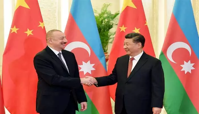 Azerbaijan : మమ్మల్ని బ్రిక్స్ (BRICS) గ్రూపులో చేర్చుకోండి.. చైనాకు అజర్బైజాన్ విజ్ఞప్తి..! Azerbaijan : మమ్మల్ని బ్రిక్స్ (BRICS) గ్రూపులో చేర్చుకోండి.. చైనాకు అజర్బైజాన్ విజ్ఞప్తి..!