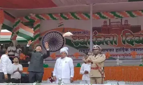chhattisgarh: పంద్రాగస్టు వేడుకల్లో వదిలిన పావురం ఎగరలేదని చర్యలకు ఎస్పీ డిమాండ్