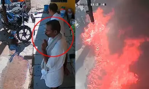 Trending: ఓ అగ్గిపుల్ల ఎఫెక్ట్.. కొంచెం అయితే అందరూ బూడిదే (వీడియో వైరల్)