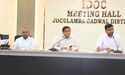 మహిళా శక్తి పథకం లక్ష్యాలను అందుకోవాలిః కలెక్టర్ సంతోష్