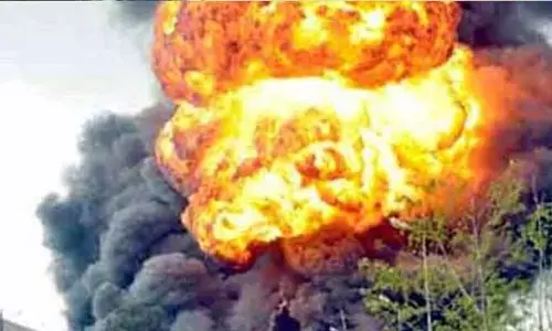 Breaking: ఏపీలో మరో అగ్నిప్రమాదం..భారీగా ఎగిపడుతున్న మంటలు