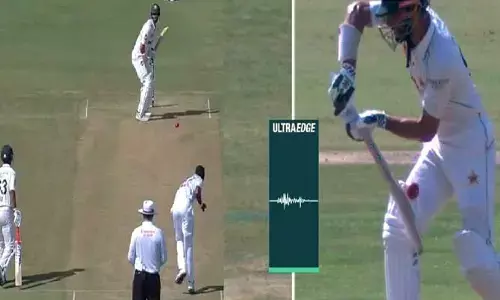 Pakistan vs Bangladesh : ఫీల్డ్ అంపైర్లతో వాగ్వాదానికి దిగిన పాక్ కెప్టెన్.. అసలేం జరిగిందంటే..?