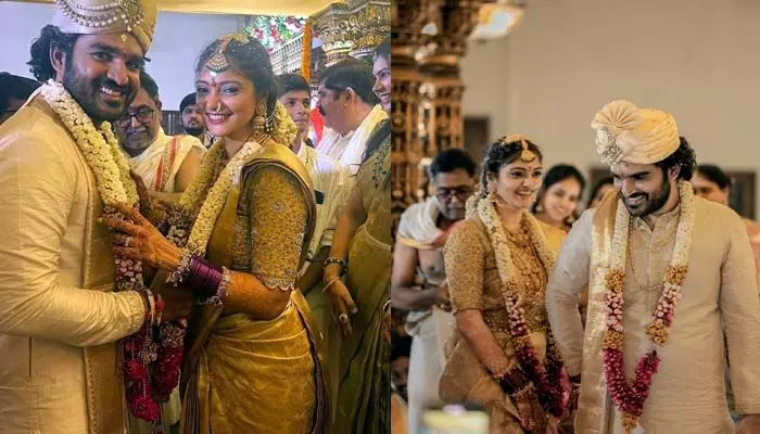ఘనంగా కిరణ్ అబ్బవరం, రహస్య గోరక్ వివాహం.. ఫొటోస్ వైరల్ ఘనంగా కిరణ్ అబ్బవరం, రహస్య గోరక్ వివాహం.. ఫొటోస్ వైరల్