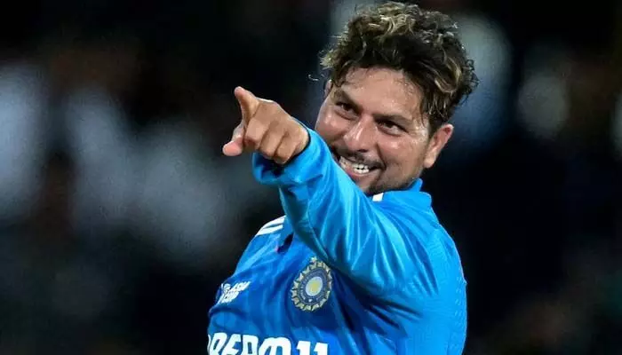 అతనే నా ఆరాధ్య దైవం : Kuldeep Yadav అతనే నా ఆరాధ్య దైవం : Kuldeep Yadav