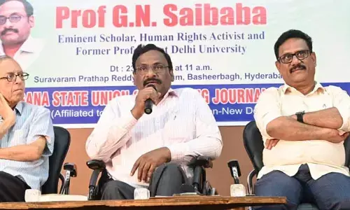 Professor Saibaba:  కులాలను బట్టి జైల్లో పనులు.. ప్రొఫెసర్ సాయిబాబా సంచలన ఆరోపణలు