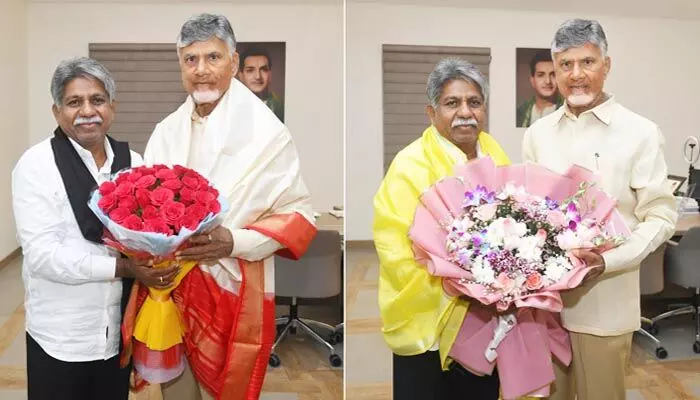 Manda Krishna: సీఎం చంద్రబాబును కలిసిన మంద కృష్ణ మాదిగ.. Manda Krishna: సీఎం చంద్రబాబును కలిసిన మంద కృష్ణ మాదిగ..