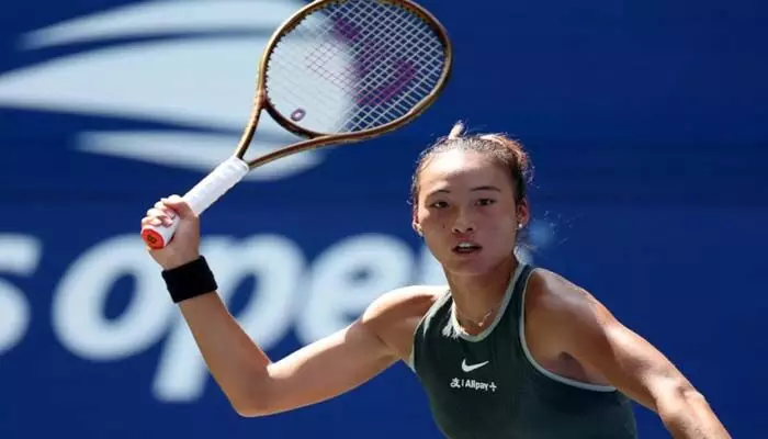 US Open: ఒలింపిక్స్ చాంపియన్ జెంగ్ శుభారంభం.. రెండో రౌండ్కు క్వాలిఫై US Open: ఒలింపిక్స్ చాంపియన్ జెంగ్ శుభారంభం.. రెండో రౌండ్కు క్వాలిఫై