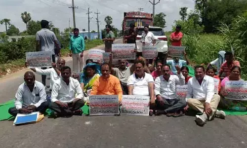 డంపింగ్ యార్డు కాలుష్యంతో 18 గ్రామాలు ఉక్కిరి బిక్కిరి..!