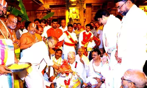 యాదాద్రి దర్శనంతో అమితానందం