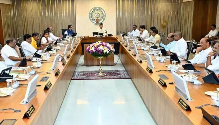Breaking: ఏపీ కేబినెట్ కీలక నిర్ణయాలు ఇవే..! Breaking: ఏపీ కేబినెట్ కీలక నిర్ణయాలు ఇవే..!