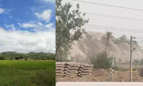 నాడు పచ్చదనం.. నేడు కాలుష్యం