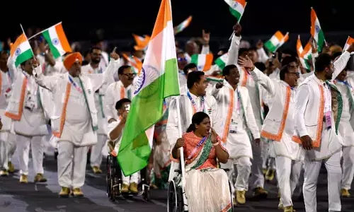 గ్రాండ్‌గా మొదలైన పారాలింపిక్స్.. సంప్రదాయానికి భిన్నంగా ఓపెనింగ్ సెర్మనీ