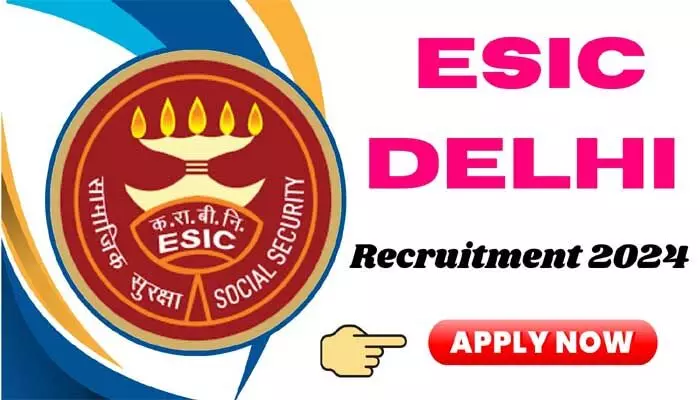 ESIC Jobs: ఈఎస్ఐసీ ఢిల్లీలో... భారీ వేతనాలతో కొలువులు! ESIC Jobs: ఈఎస్ఐసీ ఢిల్లీలో... భారీ వేతనాలతో కొలువులు!