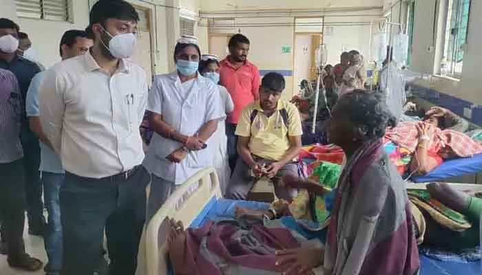 మెడికల్ క్యాంపులు పెట్టాలిః కలెక్టర్ అద్వైత్ కుమార్ మెడికల్ క్యాంపులు పెట్టాలిః కలెక్టర్ అద్వైత్ కుమార్
