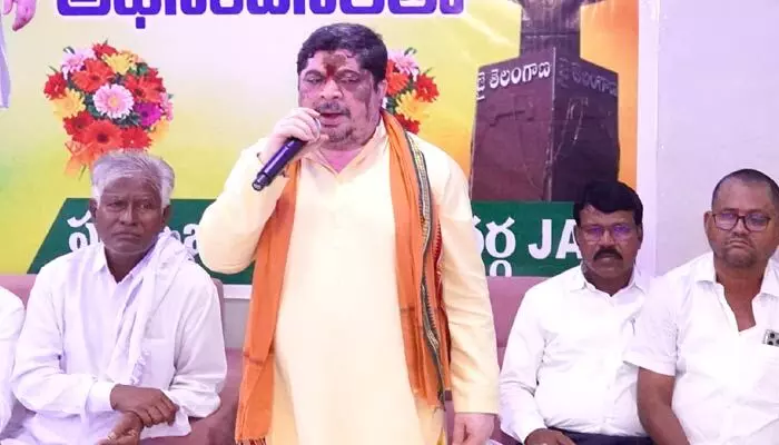 ఉద్యమ సాధనలో జేఏసీ పాత్ర కీలకం ఉద్యమ సాధనలో జేఏసీ పాత్ర కీలకం