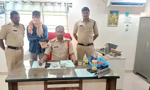 వరుస దొంగతనాలు చేసిన వ్యక్తి అరెస్ట్