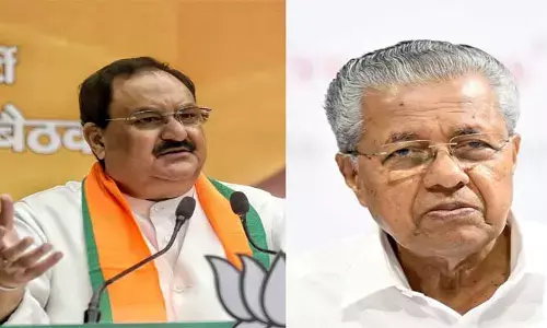 కేరళ సీఎం ఏదో దాస్తున్నారు! జేపీ నడ్డా సంచలన వ్యాఖ్యలు