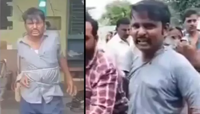 Trending: బాలికపై అత్యాచారయత్నం.. వ్యక్తికి దేహశుద్ధి చేసిన జనం (వీడియో) Trending: బాలికపై అత్యాచారయత్నం.. వ్యక్తికి దేహశుద్ధి చేసిన జనం (వీడియో)