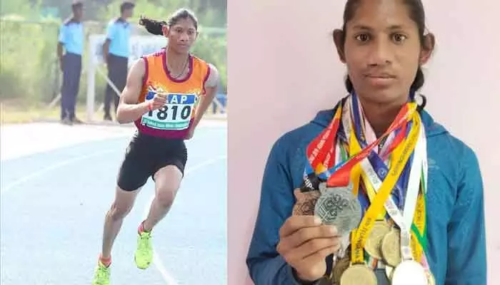పారాలంపిక్స్ లో కల్లెడ యువతి పారాలంపిక్స్ లో కల్లెడ యువతి