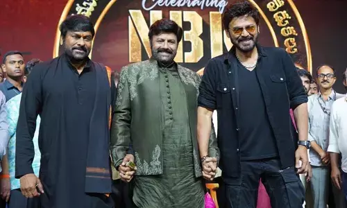 Tollywood: ఒకే ఫ్రేమ్ లో మెగాస్టార్, బాలయ్య, వెంకటేష్..!