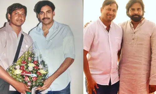 Pawan Kalyan: ఆసక్తికర ఫోటో షేర్ చేసి పవన్ కు బర్త్ డే విషెష్ తెలిపిన నిర్మాత SKN