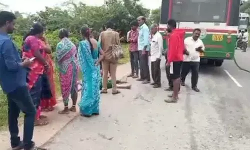 ఘోర ప్రమాదం.. ముగ్గురి మృతి