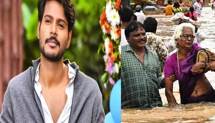 Sundeep Kishan: విజయవాడ వరద బాధితులకు ఫుడ్, వాటర్ సప్లై చేస్తున్న సందీప్ కిషన్ టీం Sundeep Kishan: విజయవాడ వరద బాధితులకు ఫుడ్, వాటర్ సప్లై చేస్తున్న సందీప్ కిషన్ టీం