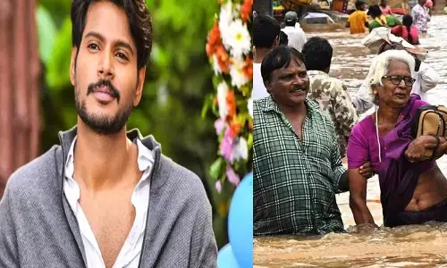 Sundeep Kishan: విజయవాడ వరద బాధితులకు ఫుడ్, వాటర్ సప్లై చేస్తున్న సందీప్ కిషన్ టీం