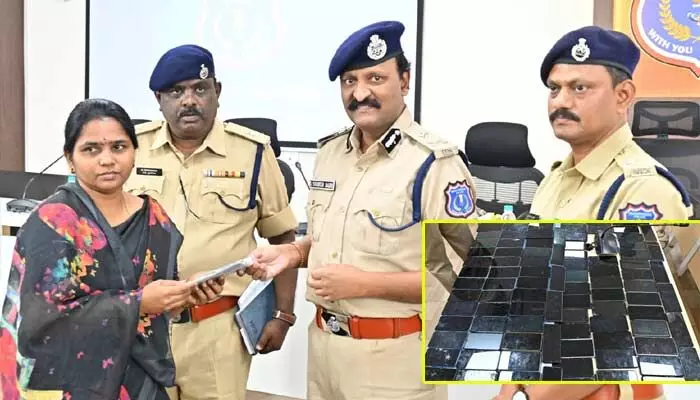 Rachakonda : 25 రోజుల్లో రూ. 2 కోట్ల విలువైన 591 ఫోన్లు రికవరీ.. రాచకొండ పోలీస్ Rachakonda : 25 రోజుల్లో రూ. 2 కోట్ల విలువైన 591 ఫోన్లు రికవరీ.. రాచకొండ పోలీస్