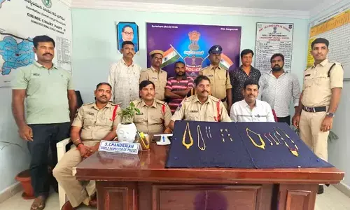 దొంగతనాలకు పాల్పడ్డ వ్యక్తి అరెస్ట్