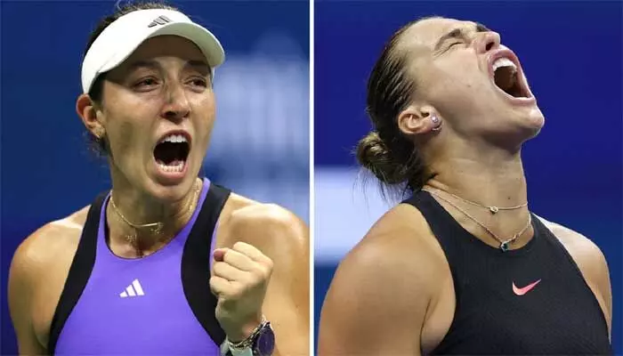 US Open 2024: యూఎస్ ఓపెన్ లో.. ఫైనల్ కి దూసుకెళ్లిన సబలెంకా! US Open 2024: యూఎస్ ఓపెన్ లో.. ఫైనల్ కి దూసుకెళ్లిన సబలెంకా!