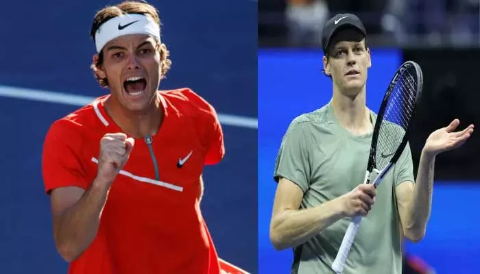 US Open Mens Singles 2024: యూఎస్ ఓపెన్ ఫైనల్ లో అమెరికన్ ప్లేయర్.. సిన్నర్ తో ఢీ! US Open Mens Singles 2024: యూఎస్ ఓపెన్ ఫైనల్ లో అమెరికన్ ప్లేయర్.. సిన్నర్ తో ఢీ!