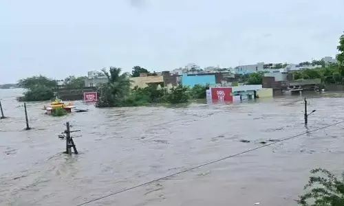 శనివారం అర్థరాత్రి మరోసారి భయంపుట్టించిన మన్నేరు..