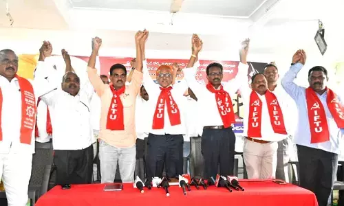 కార్మికుల సమస్యల పరిష్కారానికి  దేశవ్యాప్త ఉద్యమాలు