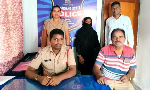 గంజాయి విక్రయించే మహిళ అరెస్ట్