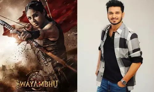 Nikhil Siddhartha: ‘స్వయంభు’ సినిమా నుంచి సంయుక్తా మీనన్ పోస్టర్ షేర్ చేస్తూ నిఖిల్ ఇంట్రెస్టింగ్ పోస్ట్