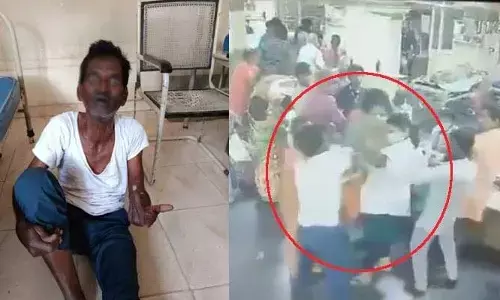 గాంధీ ఆసుపత్రిలో జూనియర్ డాక్టర్ పై దాడి