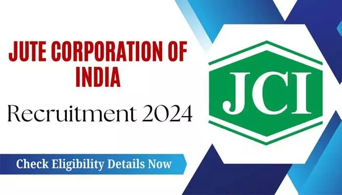 JCI JOB OPENINGS: జూట్ కార్పొరేషన్ ఆఫ్ ఇండియా లిమిటెడ్ లో.. ఉద్యోగాల భర్తీకి నోటిఫికేషన్ జారీ! JCI JOB OPENINGS: జూట్ కార్పొరేషన్ ఆఫ్ ఇండియా లిమిటెడ్ లో.. ఉద్యోగాల భర్తీకి నోటిఫికేషన్ జారీ!