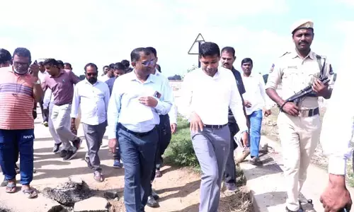 క్షేత్రస్థాయిలో నష్టాన్ని పరిశీలించిన కేంద్ర బృందం