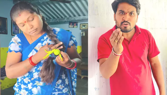 Trending: జడకు జీడి గింజలు, నిమ్మకాయలు.. ఇదేంటని అడిగినోడికి మైండ్ బ్లాంక్ Trending: జడకు జీడి గింజలు, నిమ్మకాయలు.. ఇదేంటని అడిగినోడికి మైండ్ బ్లాంక్