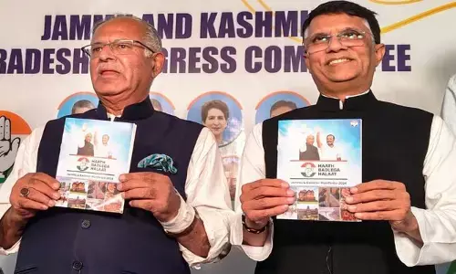 Congress Manifesto: జమ్మూకశ్మీర్ ఎన్నికలకు మేనిఫెస్టో విడుదల చేసిన కాంగ్రెస్