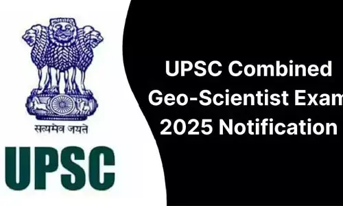 UPSC NOTIFICATION: జియో సైంటిస్ట్ ఉద్యోగాల భర్తీకి.. యూపీఎస్సీ నోటిఫికేషన్ జారీ!