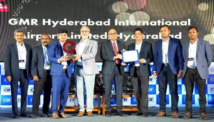 శంషాబాద్ విమానాశ్రయానికి సీఐఐ జాతీయ అవార్డులు శంషాబాద్ విమానాశ్రయానికి సీఐఐ జాతీయ అవార్డులు