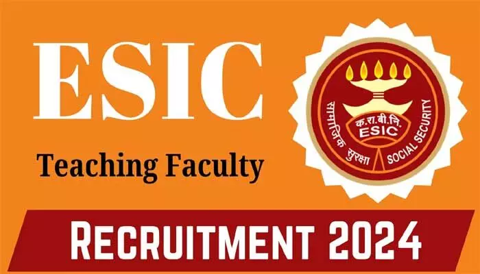 Faculty Jobs in ESIC: ఈఎస్ఐసీ లో.. ఫ్యాకల్టీ ఉద్యోగాలు Faculty Jobs in ESIC: ఈఎస్ఐసీ లో.. ఫ్యాకల్టీ ఉద్యోగాలు